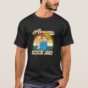 Womens Awesome Since 1962 60Th Birthday 60 Year Ol T-Shirt