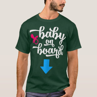 Womens Baby on board  Mom to be Gift Pregnancy ann T-Shirt