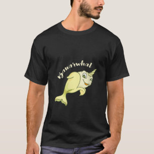 Womens Banarwhal   Cool Awesome Orca Banana Lover T-Shirt