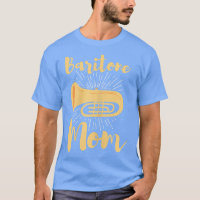 Womens BaritoneFunny Baritone Mum Band Mother Bari