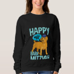 Womens Bark Mitzvah Dog Funny Jewish Bar Mitzvah H Sweatshirt<br><div class="desc">Womens Bark Mitzvah Dog Funny Jewish Bar Mitzvah Hanukkah</div>