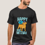 Womens Bark Mitzvah Dog Funny Jewish Bar Mitzvah H T-Shirt<br><div class="desc">Womens Bark Mitzvah Dog Funny Jewish Bar Mitzvah Hanukkah</div>