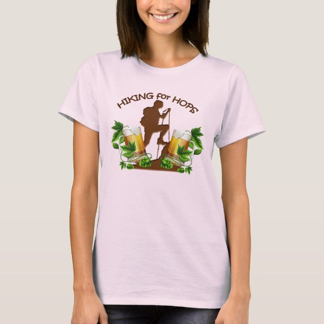 Women's Basic Hiking for Hops Tank Top (Front)