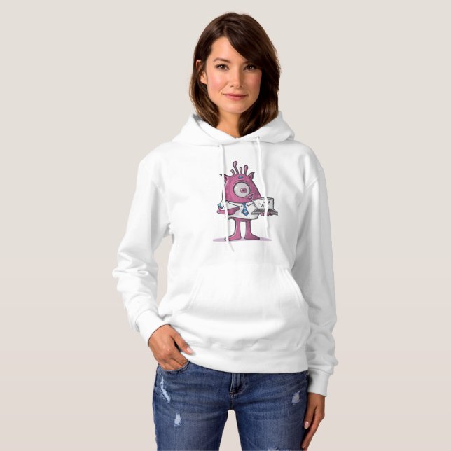 Women's Basic Hooded Sweatshirt (Front Full)