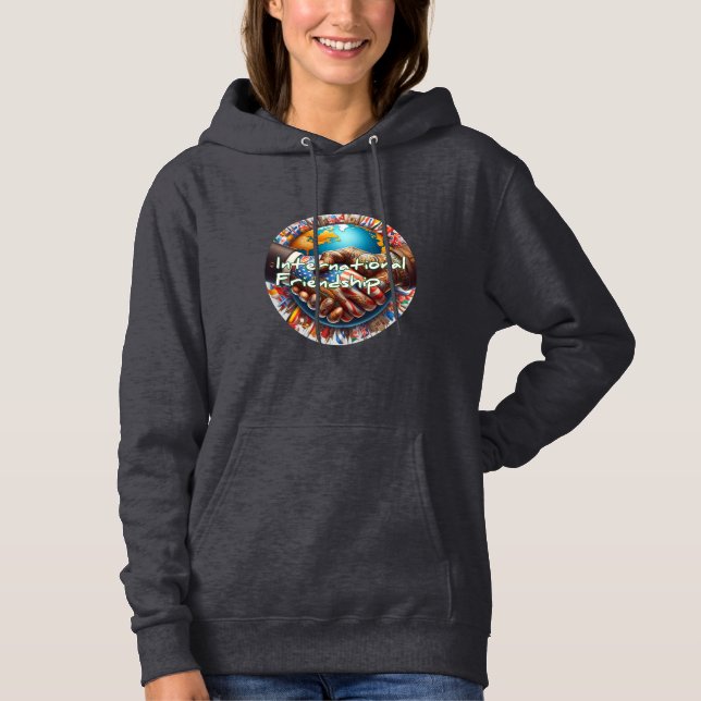 Women's Basic Hooded Sweatshirt (Front)