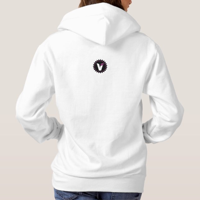 Women's Basic Hooded Sweatshirt (Back)