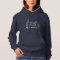 Women's Basic Hooded Sweatshirt - Front Graphic