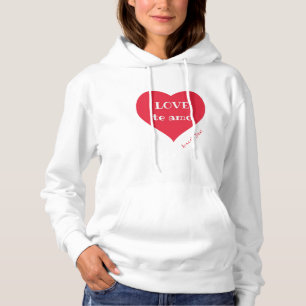 Women's Basic Hooded Sweatshirt Passionred