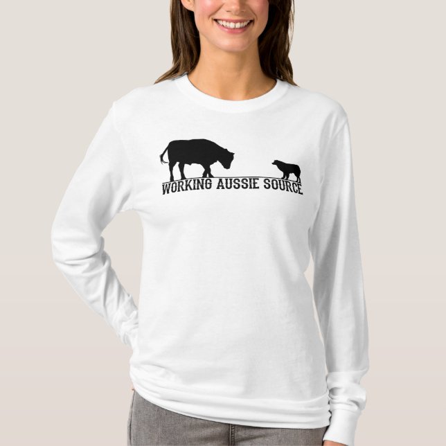 Women's basic long sleeve T-Shirt (Front)