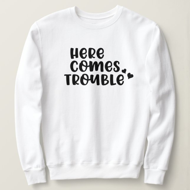 - Women's Basic Sweatshirt (Design Front)