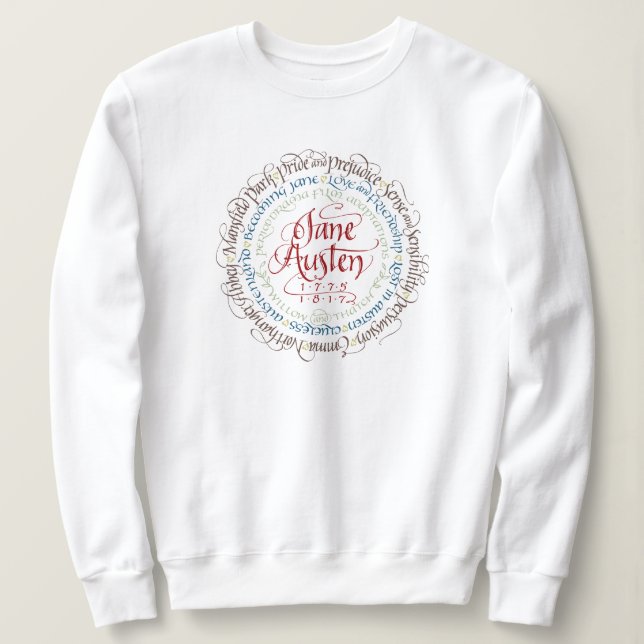 Women's Basic Sweatshirt - Jane Austen Adaptations (Design Front)