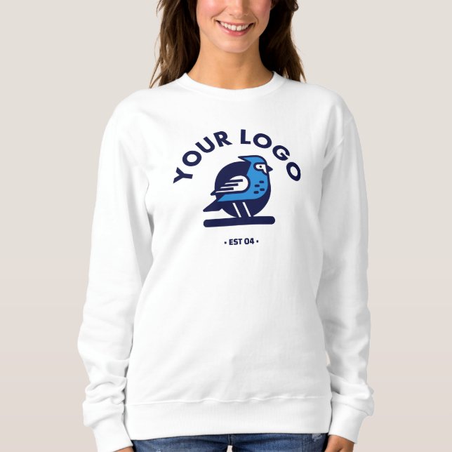 Women's Basic Sweatshirt - White (Front)