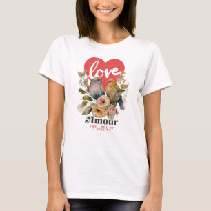 Women's Basic T-Shirt amour afghan