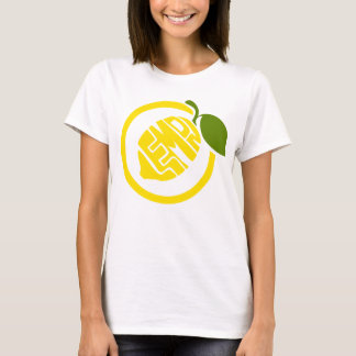 Women's Basic T-Shirt Lemon Typography