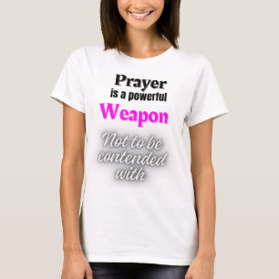 Women's Basic T-Shirt - Prayer Power