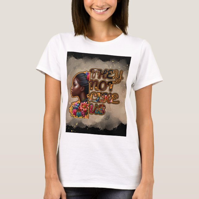 Women's Basic T-Shirt – They Not Like Us (Front)