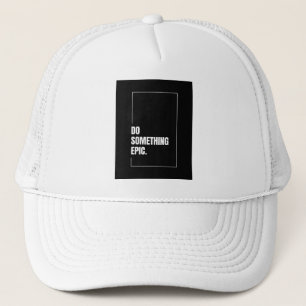Womens Basic T-Shirt Trucker Hat
