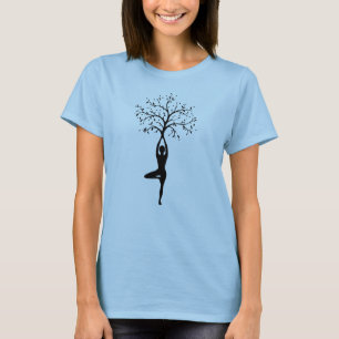 Women's Basic T-shirt Yoga Tree