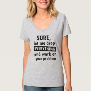 Women's Basic V-Neck T-Shirt