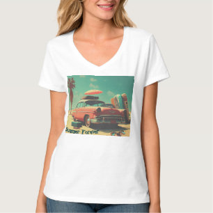 Women's Basic V-Neck T-Shirt 