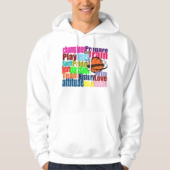 Womens Basketball Letterbox sweatshirt (Front)