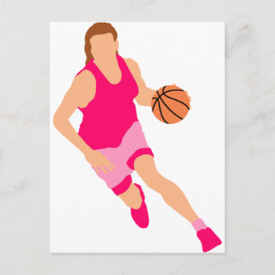 Women's basketball Logo Postcard
