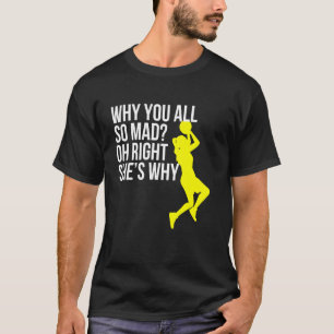Women's Basketball Lover Quote T-Shirt