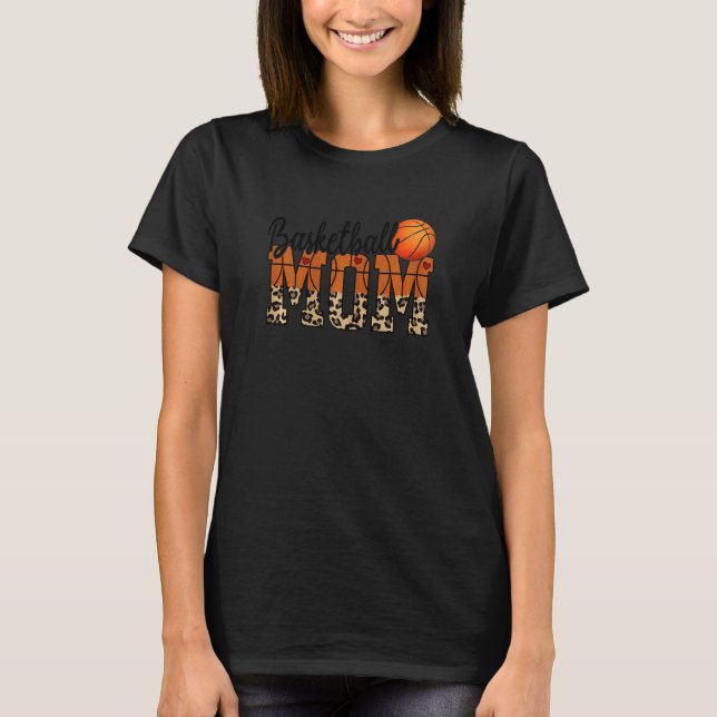 Womens Basketball Mum T-Shirt (Front)