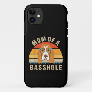 Women's Basset Hound Presents Funny Mum Of A Bassh Case-Mate iPhone Case