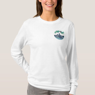 Women's Bear Art Shirt Polar Bear Ladies Shirts