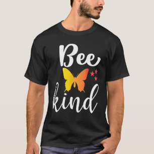 Womens Bee Kind Cute For Women Girl Mum Bee T-Shirt