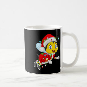 Womens Bees Christmas Lights Santa Costume Cute An Coffee Mug