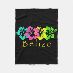 Womens Belise Tropical Beach _ Belise Surf V-neck Fleece Blanket