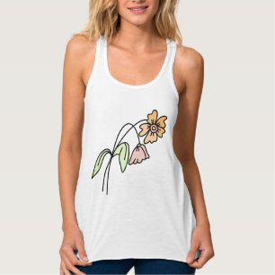 Women's Bella+Canvas Flowy Racerback Tank Top