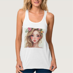Women's Bella+Canvas Flowy Racerback Tank Top