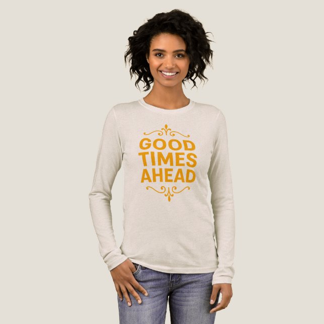 Women's Bella+Canvas Tri-blend Long Sleeve Shirt,  Tri-Blend Shirt (Full Front)