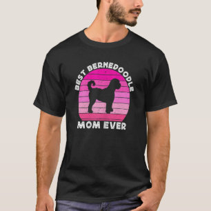 Womens Bernedoodle Mama Mum For Women Bernedoodle  T-Shirt