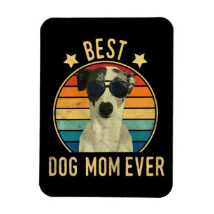 womens best dog mum ever italian greyhound magnet