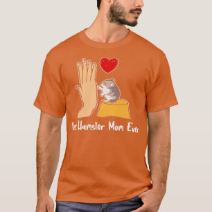 Womens Best Hamster Mum Ever Best Hamster Mama Gui T-Shirt