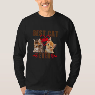 Womens Best Mum Cat Ever Cat For Women T-Shirt