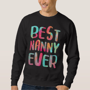 Womens Best Nanny Ever Tee Mother's Day