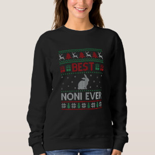 Womens Best Noni Ever Group Matching Noni Christma Sweatshirt