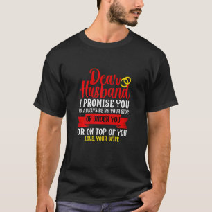 Womens Best Wife Anniversary From Husband To Her P T-Shirt
