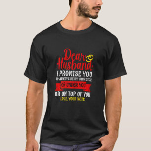 Womens Best Wife Anniversary From Husband To Her P T-Shirt