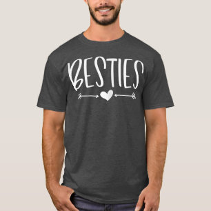 Womens Bestie Sisters Girls BFF Best friend Bestie T-Shirt