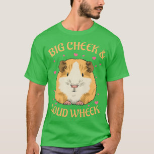 Womens Big cheek & loud wheek Design for a Guinea T-Shirt