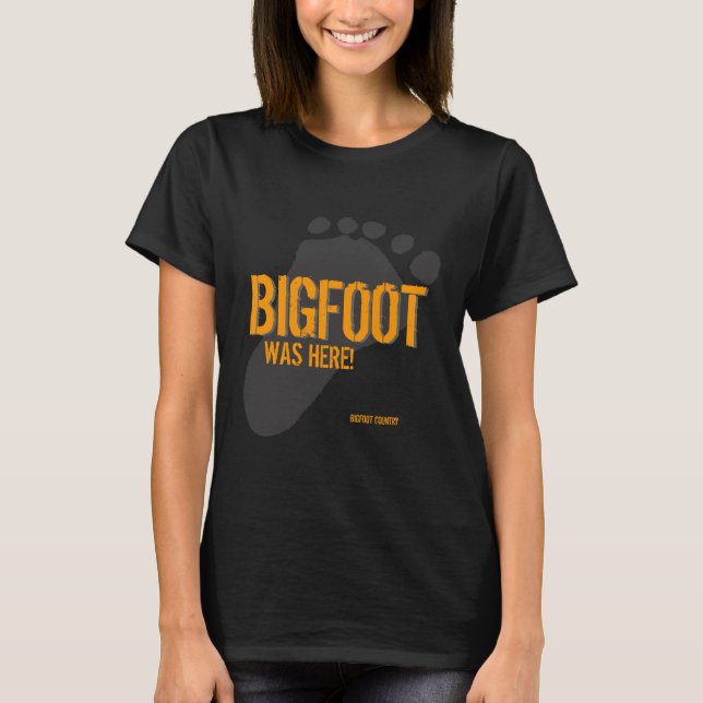 Womens Bigfoot T-Shirt (Front)