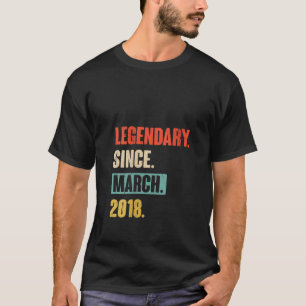 Womens Birthday March 5Th Decoration 5 Years Old V T-Shirt