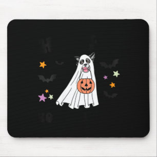 Womens Black And White Border Collie Boo Dog Lover Mouse Pad