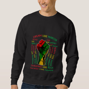 Womens Black History Month Inspirational Leaders P Sweatshirt